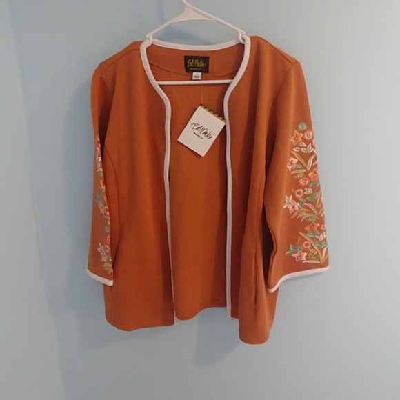 NWT Bob Mackie Cardigan - Picture 2 of 3